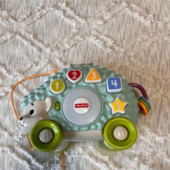 Linkimals Happy Shapes Hedgehog Baby Learning Pull Toy Lights Music - Picture 1 of 5